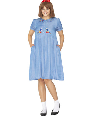 Little Miss Bookworm Deluxe Plus Size Womens Costume