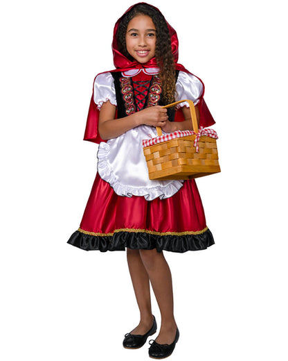 Little Red Deluxe Girls Costume