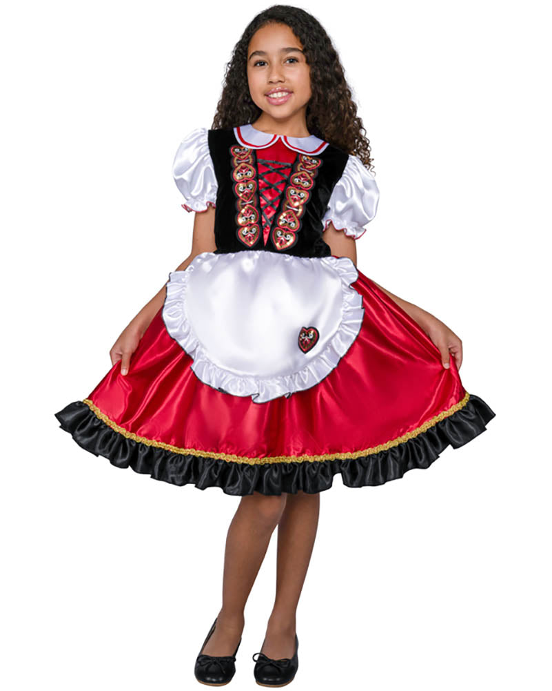 Little Red Deluxe Girls Costume