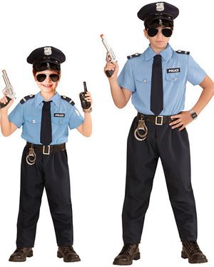 Local Police Officer Kids Costume