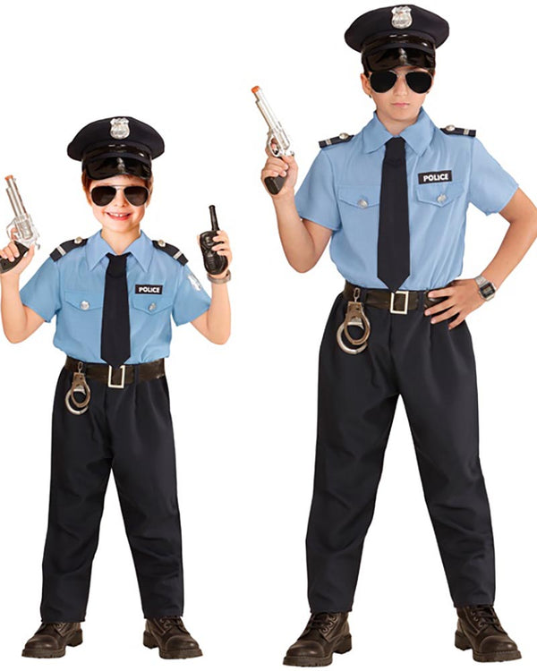 Local Police Officer Kids Costume