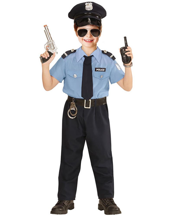 Local Police Officer Kids Costume