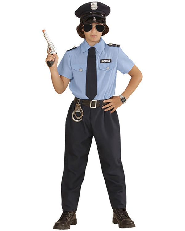 Local Police Officer Kids Costume