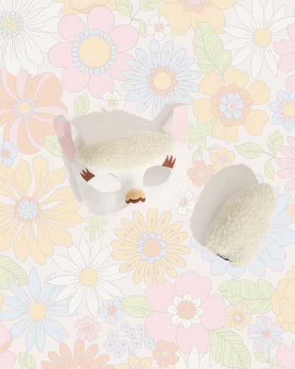Lovely Llama Deluxe Animal Mask and Tail Set