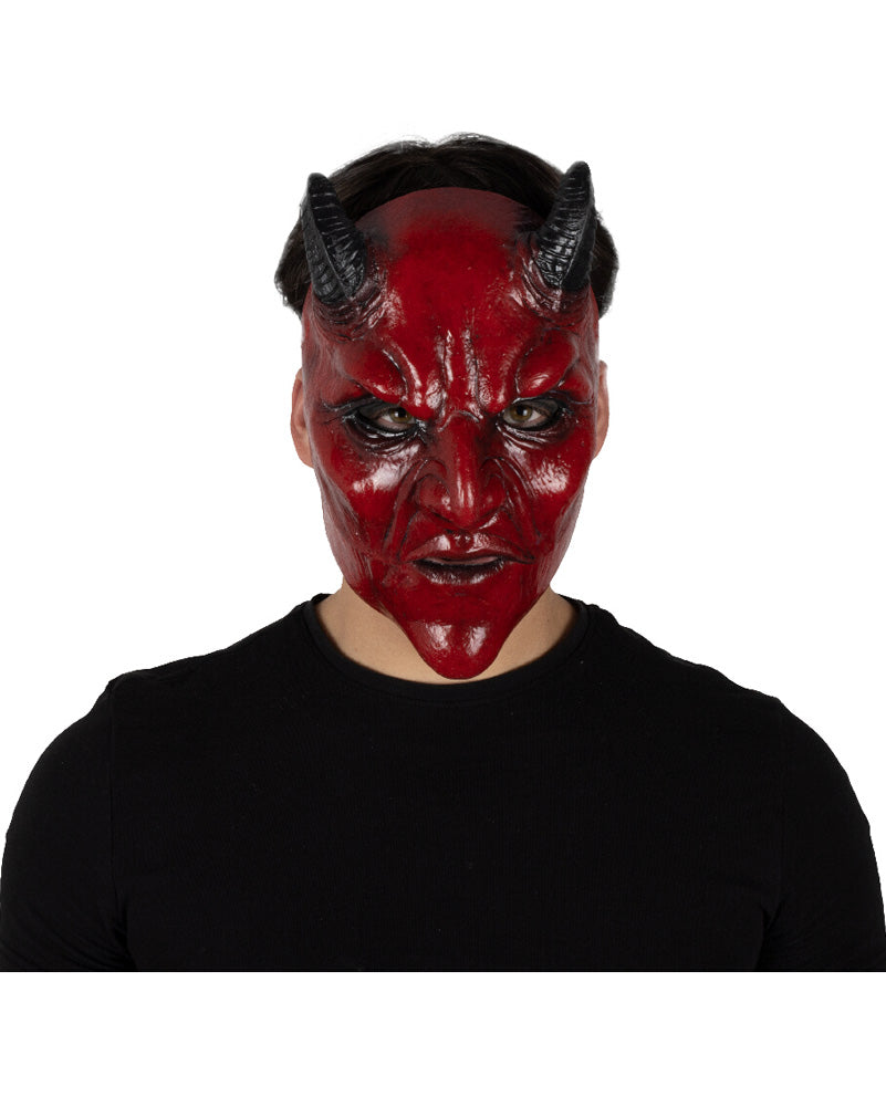 Lucifer Luxury FX Appliance Half Mask – CostumeBox Australia