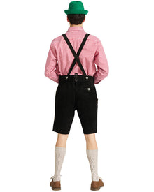Ludwig Authentic Oktoberfest Leather Lederhosen Plus Size Mens Costume