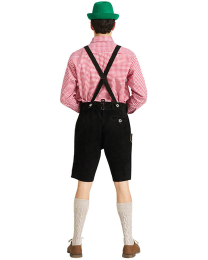 Ludwig Authentic Oktoberfest Leather Lederhosen Plus Size Mens Costume