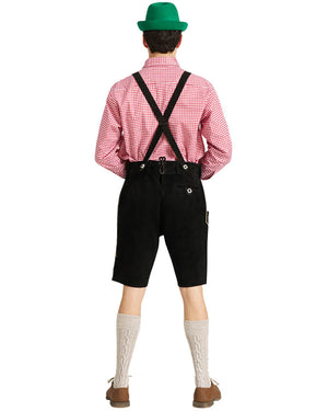 Ludwig Authentic Oktoberfest Leather Lederhosen Plus Size Mens Costume