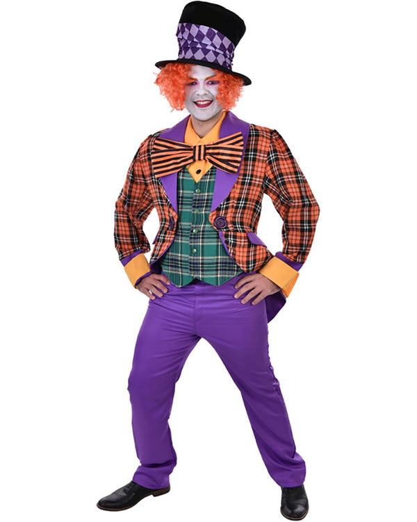 Dapper Mad Hatter Plus Size Mens Costume