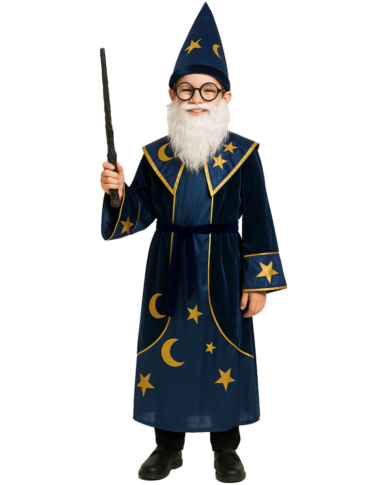 Magic Wizard Robe Boys Costume