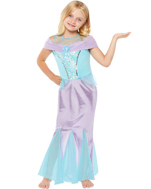 Magical Mermaid Girls Costume