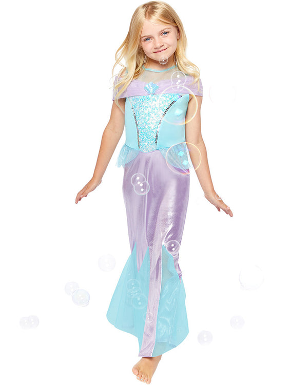 Magical Mermaid Girls Costume