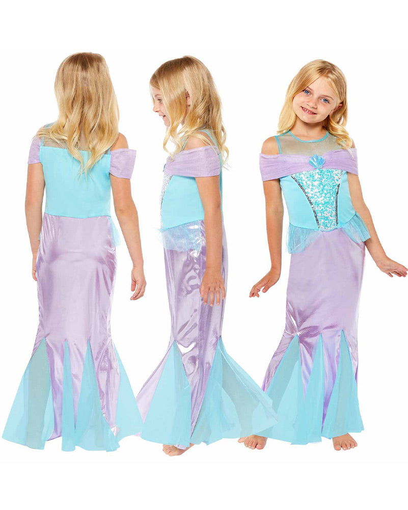 Magical Mermaid Girls Costume