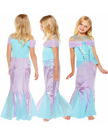 Magical Mermaid Girls Costume