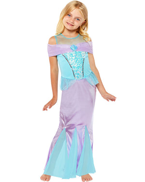 Magical Mermaid Girls Costume