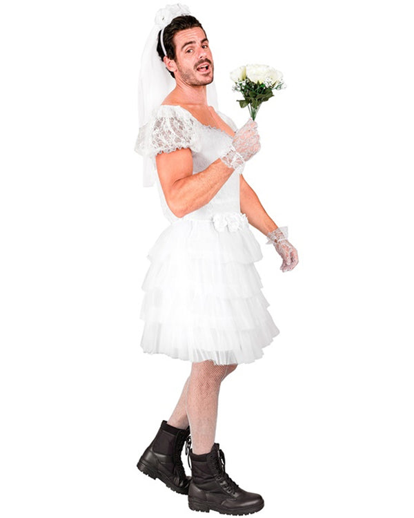 Male Bride Mens Costume