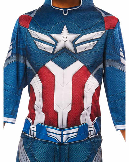 Marvel Captain America Brave New World Boys Costume