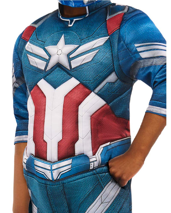 Marvel Captain America Brave New World Deluxe Boys Costume