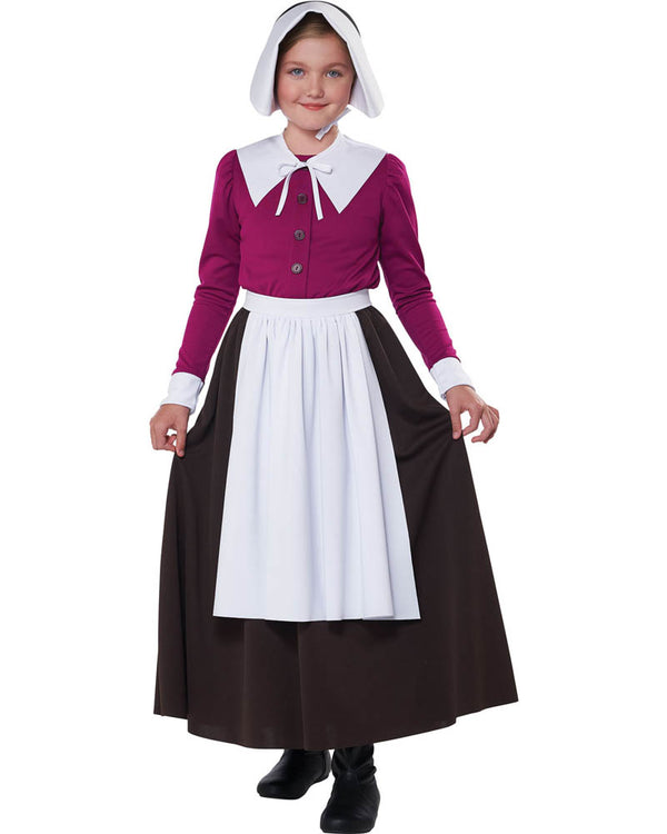 Mayflower Pilgrim Girls Costume