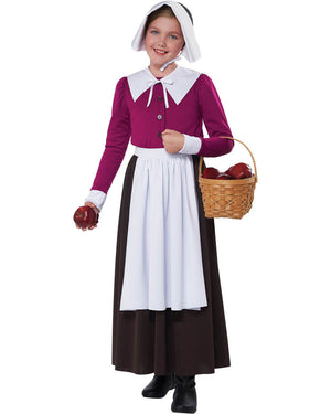Mayflower Pilgrim Girls Costume