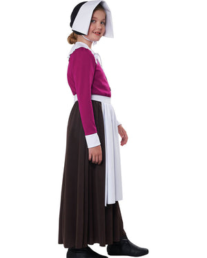 Mayflower Pilgrim Girls Costume