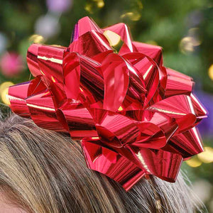 Merry & Bright Present Bow Christmas Headband