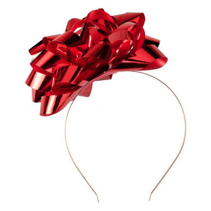 Merry & Bright Present Bow Christmas Headband