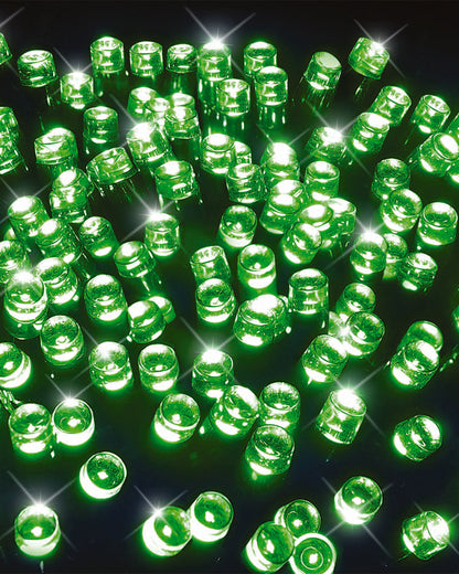Flashing Mean Green 400 Piece LED Fairy Lights