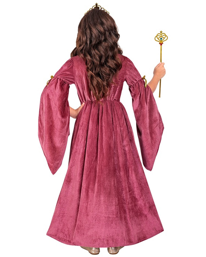 Medieval Crown Princess Girls Costume