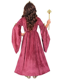 Medieval Crown Princess Girls Costume