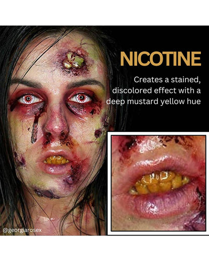 Mehron Tooth FX Nicotine Carded 4ml