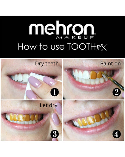 Mehron Tooth FX Nicotine Carded 4ml