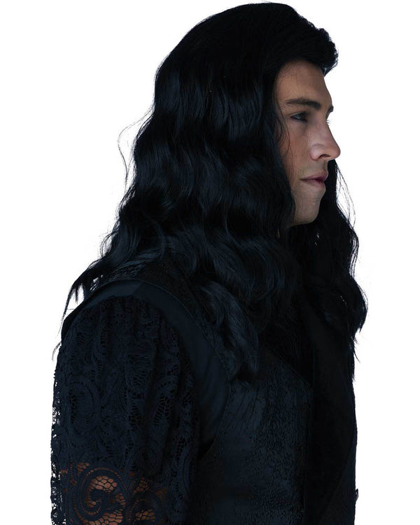 Black Long Wavy Cosplay Wig
