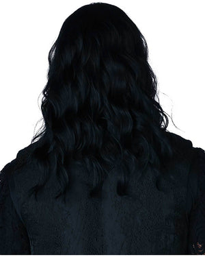 Black Long Wavy Cosplay Wig