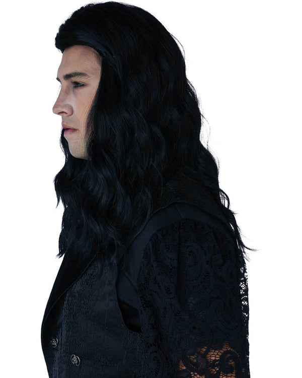 Black Long Wavy Cosplay Wig