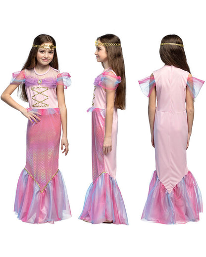 Mermaid Alana Girls Costume