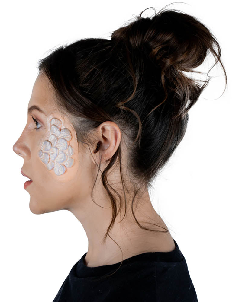 Mermaid Cheeks FX Appliance Transfer Prosthetic