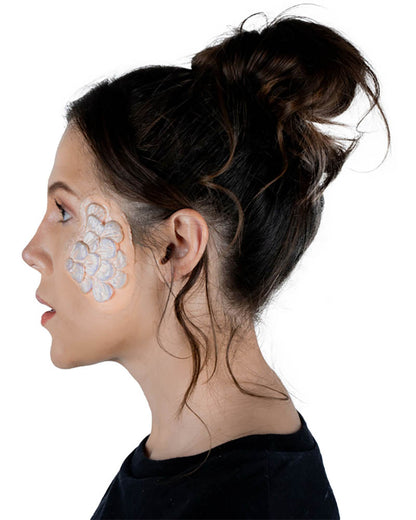 Mermaid Cheeks FX Appliance Transfer Prosthetic