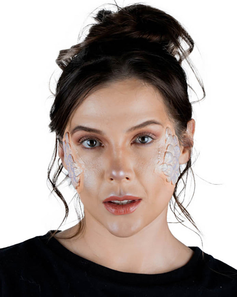 Mermaid Cheeks FX Appliance Transfer Prosthetic