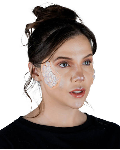 Mermaid Cheeks FX Appliance Transfer Prosthetic