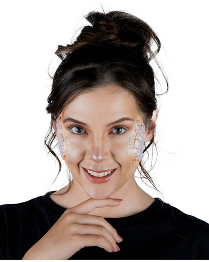Mermaid Cheeks FX Appliance Transfer Prosthetic