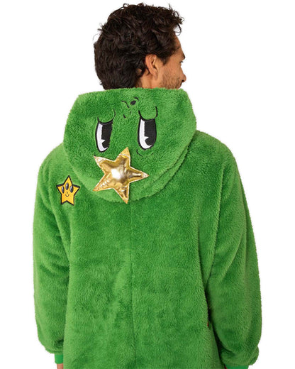 Merry Jinglejoy Christmas Tree Opposuit Adult Onesie