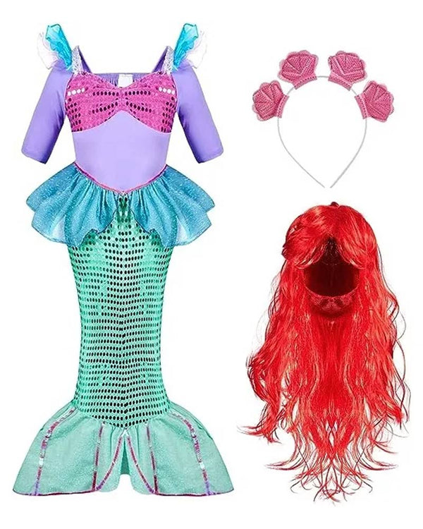 Mesmerising Mermaid Girls Costume