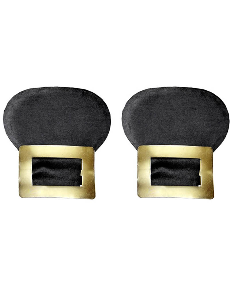 Gold Metal Shoe Buckles