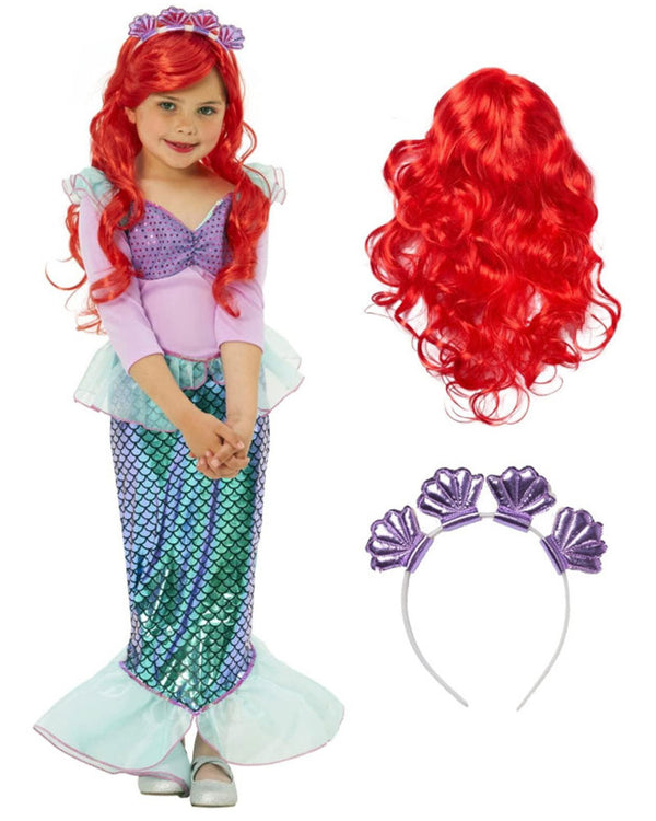 Metallic Mermaid Kids Costume