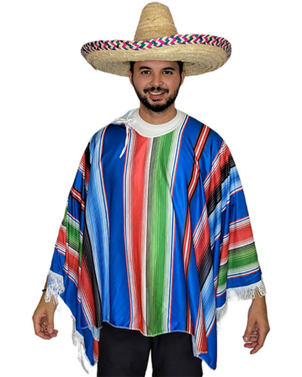 Mexican Poncho Adult Costume