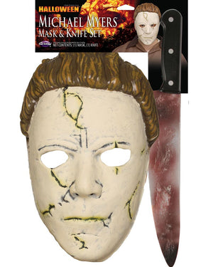 Michael Myers Mask and Knife Set
