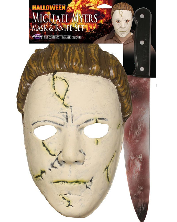Michael Myers Mask and Knife Set