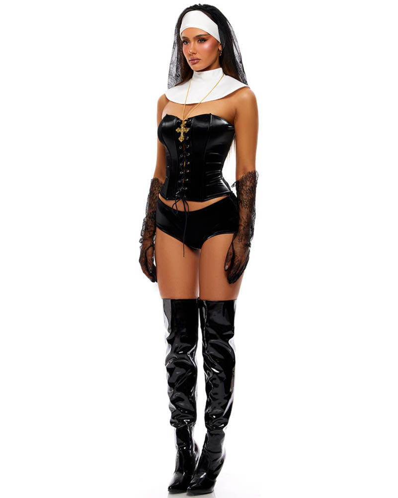 Midnight Confession Womens Costume