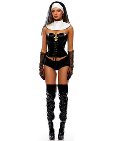 Midnight Confession Womens Costume
